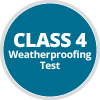 class 4 weatherproofing test badge