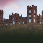 gallery riber castle in derbyshire with wooden windows