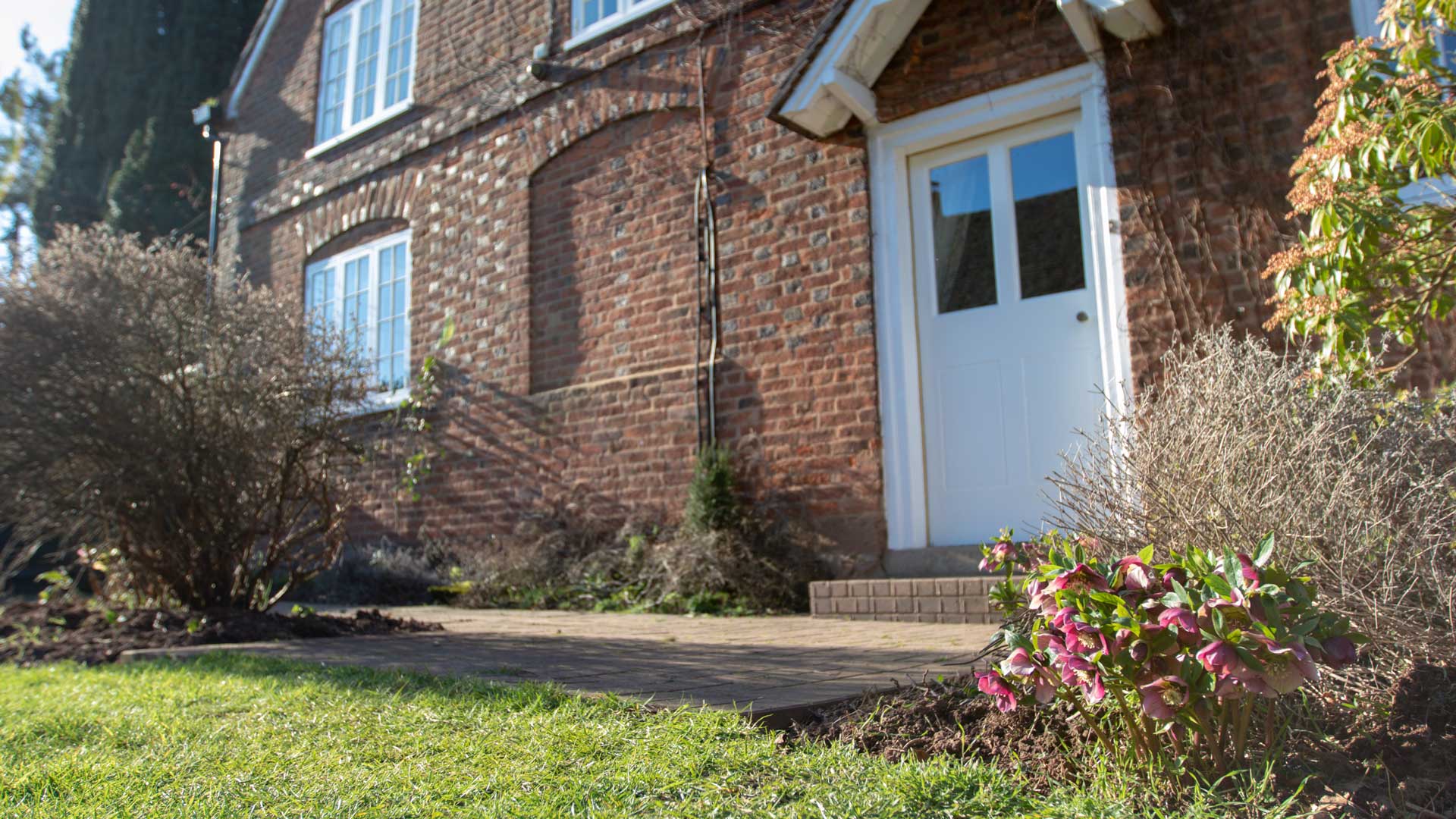 Churchill Heritage Doors fitted by Gowercroft Joinery to the listed building at Harvington Hall Farm