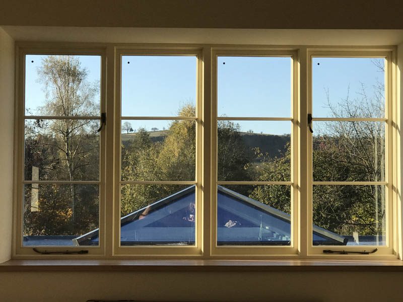 Windows in a Grade 2 Listed Building after replacement