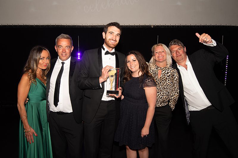 The Gowercroft Team receive the family business of the year 2021 award