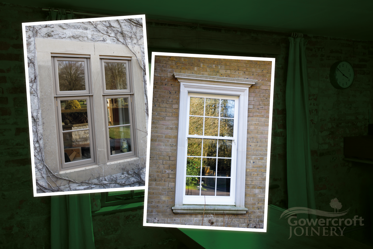 Difference between sash and casement windows