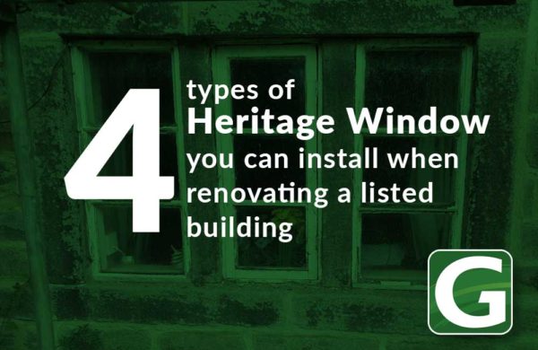 4 types of heritage window you can install when renovating a listed building
