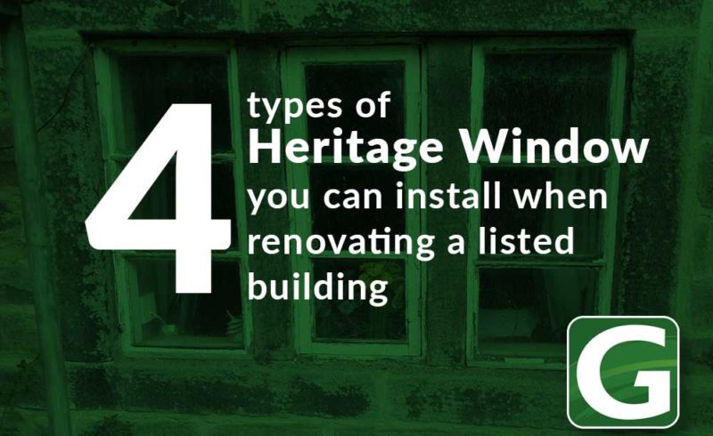 4 types of heritage window you can install when renovating a listed building