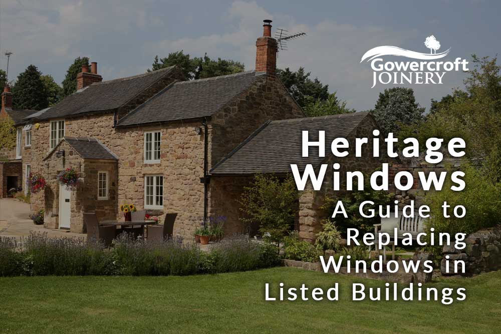 Heritage Windows: A Guide to Replacing Windows in Listed Buildings - heritage windows in a listed cottage in Derbyshire